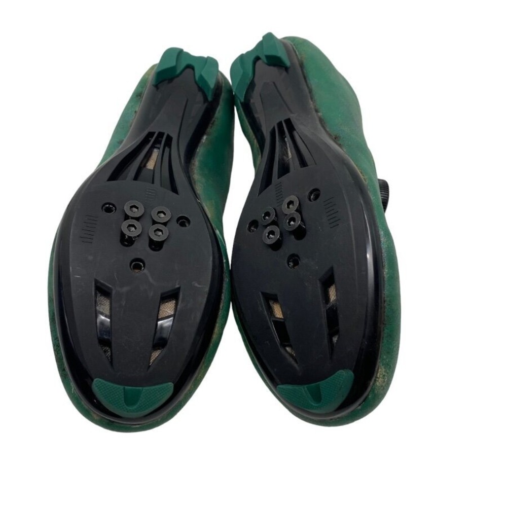 DWZRG Betoosen Mens Road Cycling Shoes Indoor/Outdoor Green/Black Iridescent 8 M - Picture 5 of 9